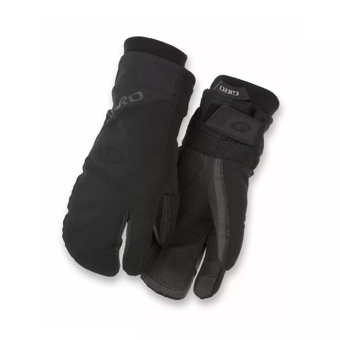 GIRO zimní cyklistické rukavice 100 PROOF black GR-7097440