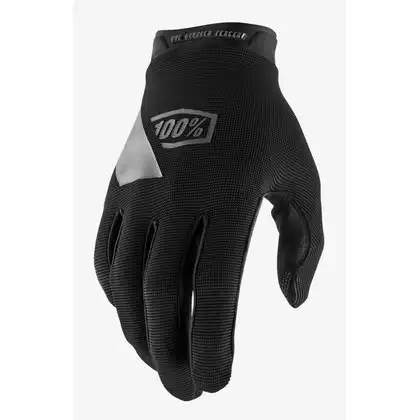 Rękawiczki 100% RIDECAMP Youth Glove black roz. L (długość dłoni 159-171 mm) (NEW) STO-10018-001-06