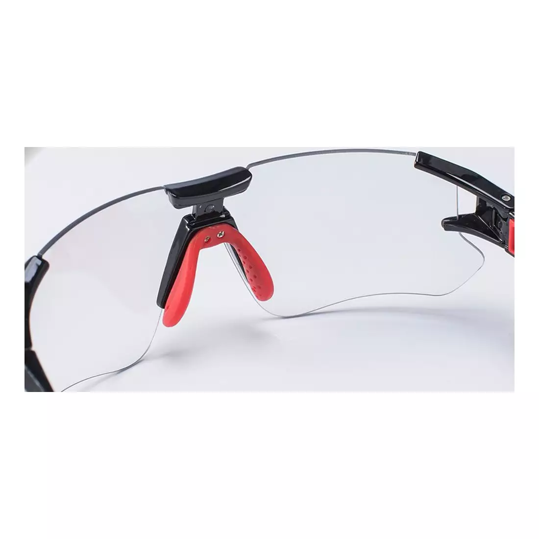 Rockbros 10125 cyklistické brýle / sportovní s černo-červeným fotochromem