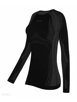 SPAIO termoaktivní spodní prádlo, dámské tričko POWERFUL černo-šedé