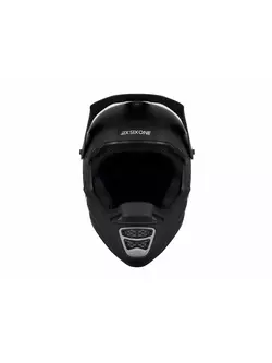 SisSixOne 661 RESET CONTOUR BLACK MIPS Cyklistická helma fullface Černá