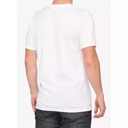 100% pánské tričko s krátkým rukávem BRISTOL bílé STO-32095-000-11