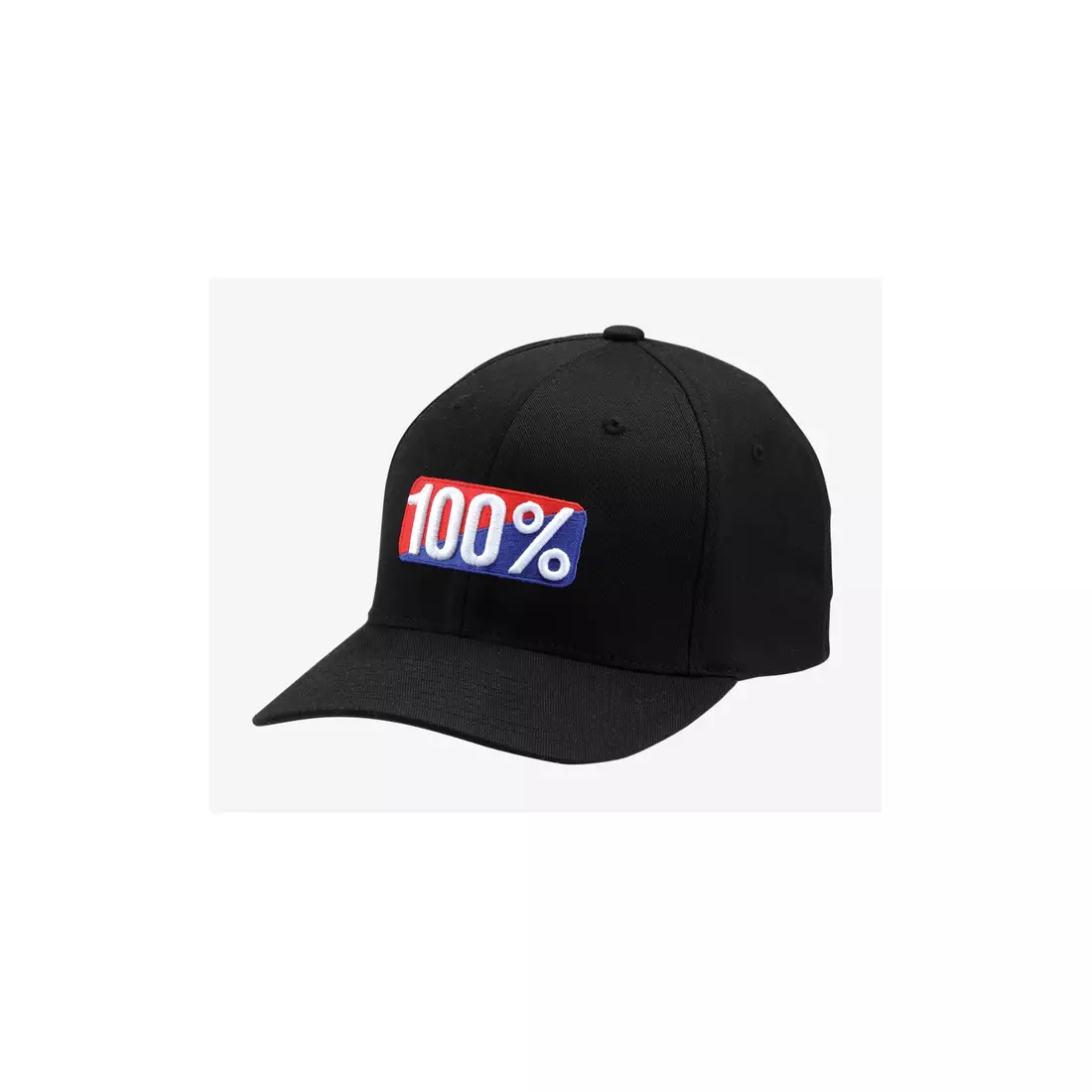 100% baseballová čepice CLASSIC X-Fit flexfit hat black STO-20011-001-18