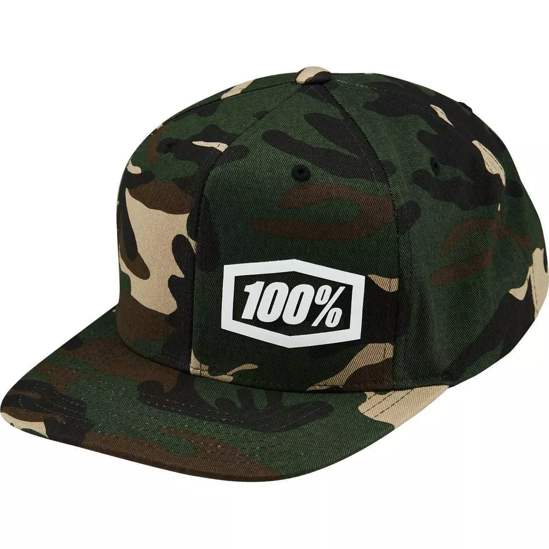 100% baseballová čepice MACHINE Snapback Hat Camo