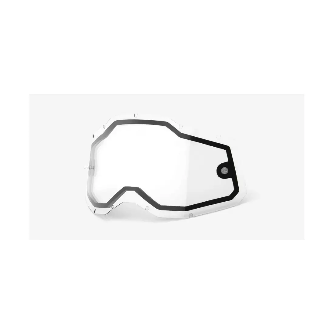 100% vyměnitelná čočka pro brýle RACECRAFT2/ACCURI2/STRATA2 (Dual Pane (No Venting) Clear) STO-51008-501-01