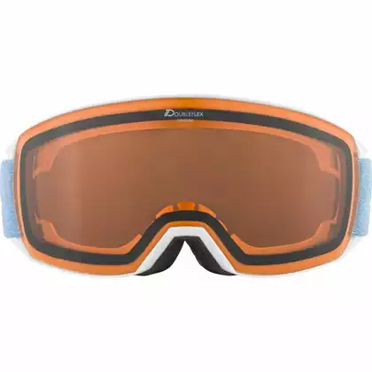 ALPINA lyžařské / snowboardové brýle M40 NAKISKA DH white-skyblue A7281112