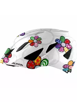 ALPINA PICO Dětská přilba na kolo, pearlwhite-flower gloss