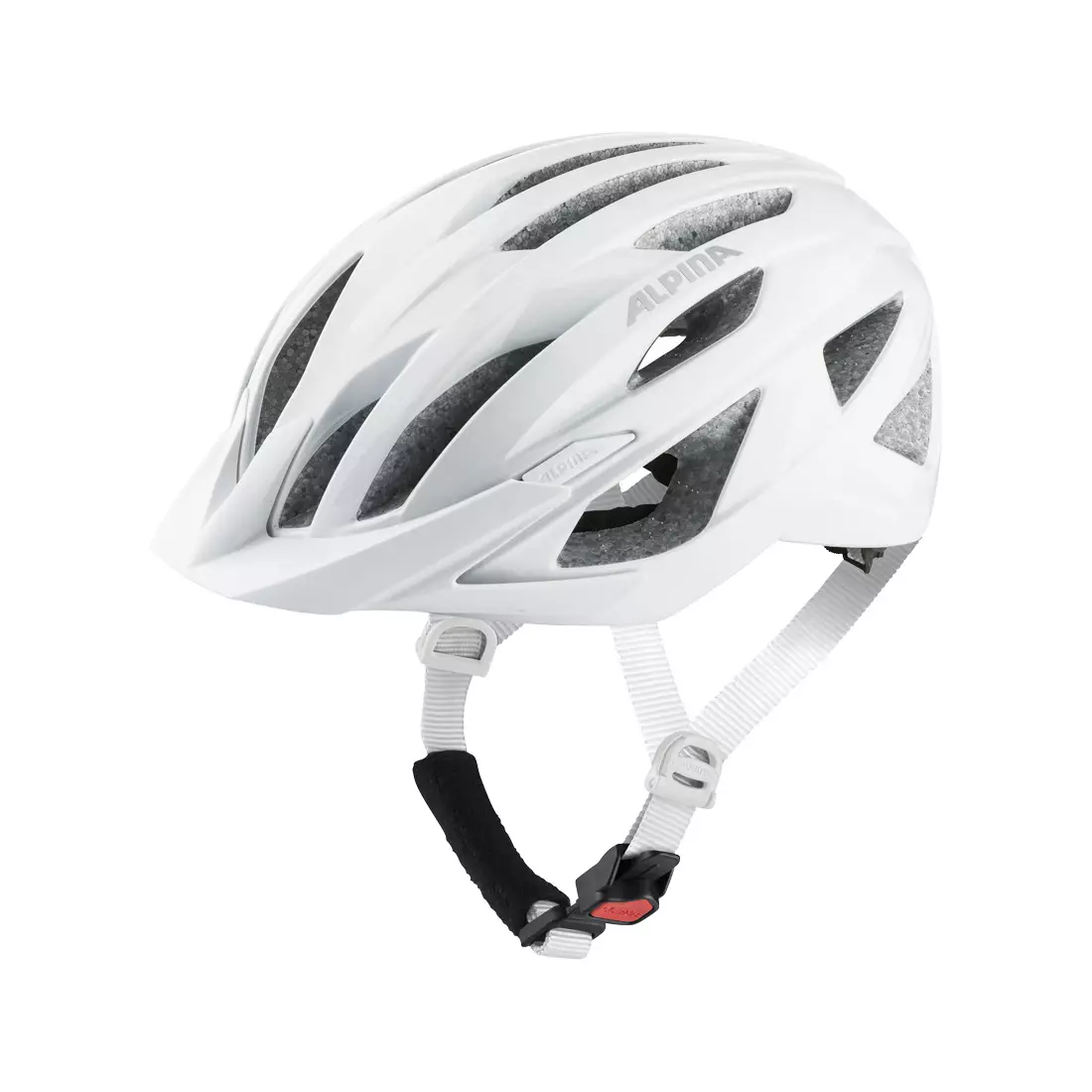ALPINA cyklistická helma mtb PARANA white gloss A9755210