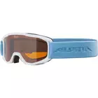 ALPINA lyžařské / snowboardové brýle JUNIOR PINEY SH white-skyblue A7268412