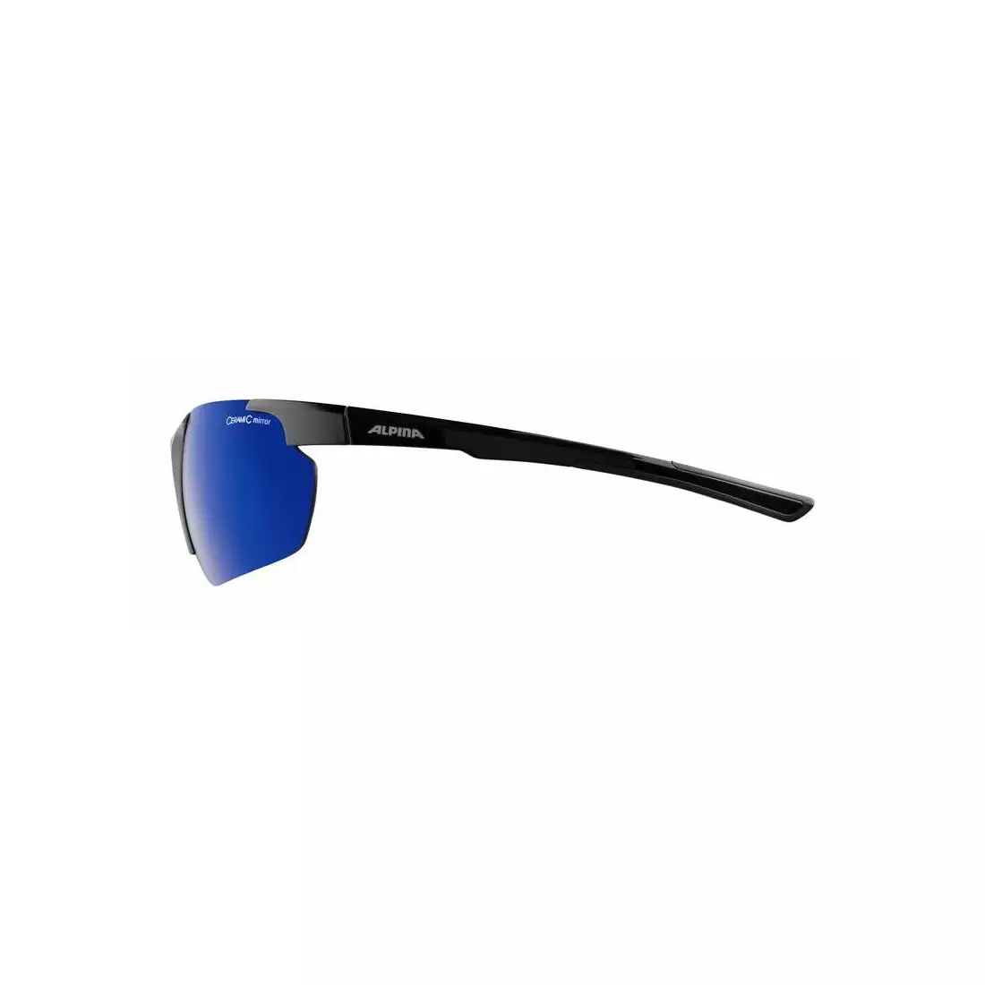 ALPINA sportovní brýle DEFFY HR BLUE MIRROR S3 black A8657332