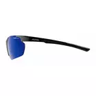 ALPINA sportovní brýle DEFFY HR BLUE MIRROR S3 black A8657332