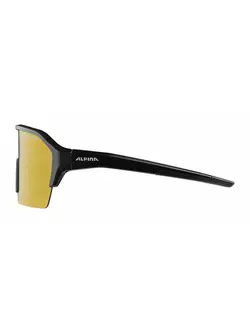 ALPINA sportovní brýle RAM HR HVLM+ SILVER MIRROR S1-3 black matt A8674231