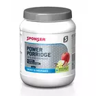 Energická snídaně SPONSER POWER PORRIDGE jablko-vanilka - plechovka 840g 