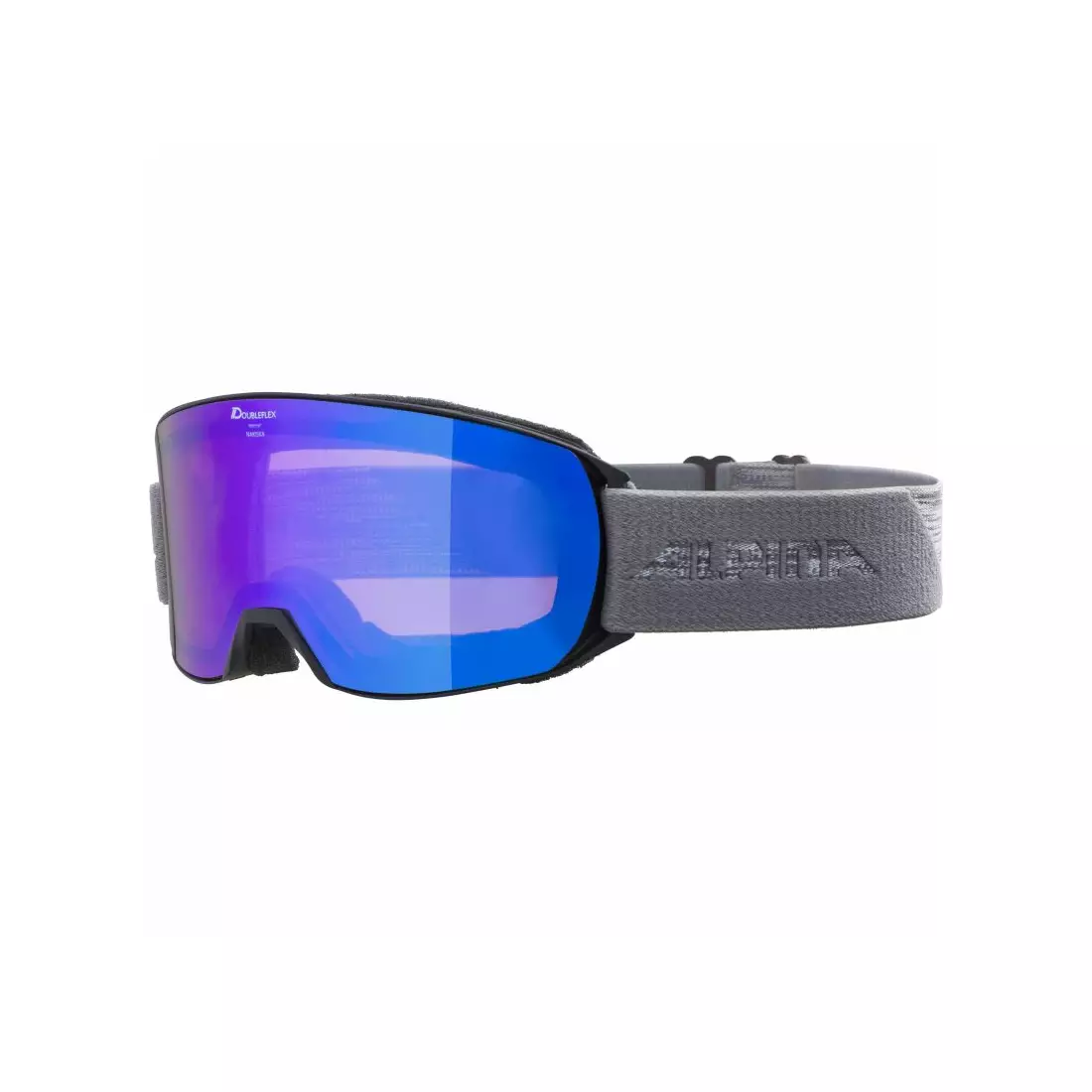 Lyžařské/snowboardové brýle ALPINA M40 NAKISKA HM černo-šedé A7280832