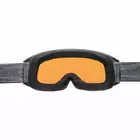 Lyžařské/snowboardové brýle ALPINA M40 NAKISKA HM černo-šedé A7280832