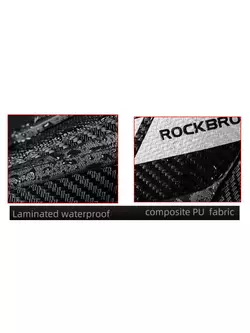 Rockbros rVelká sedlová taška s klipem a držákem na lahve, černá C32BK