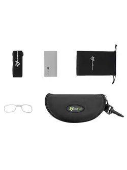 Rockbros sportovní brýle s fotochromatickou + korekční vložkou black 10143