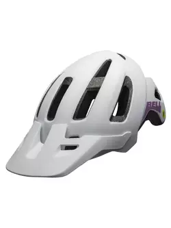 BELL cyklistická helma mtb NOMAD JR INTEGRATED MIPS matte white purple BEL-7118738