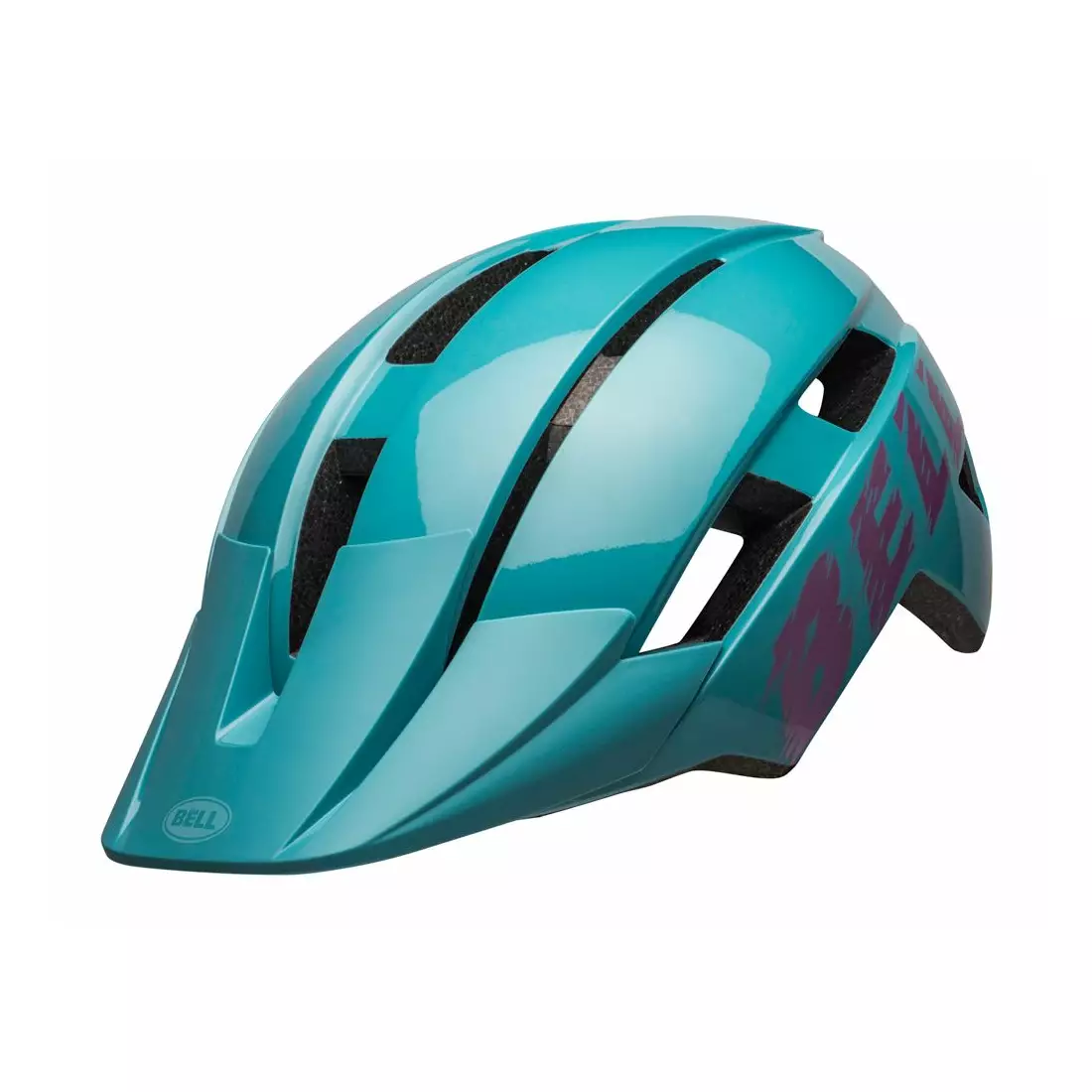 BELL dětská cyklistická helma SIDETRACK II light blue pink BEL-7116446