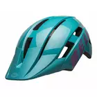 BELL dětská cyklistická helma SIDETRACK II light blue pink BEL-7116446