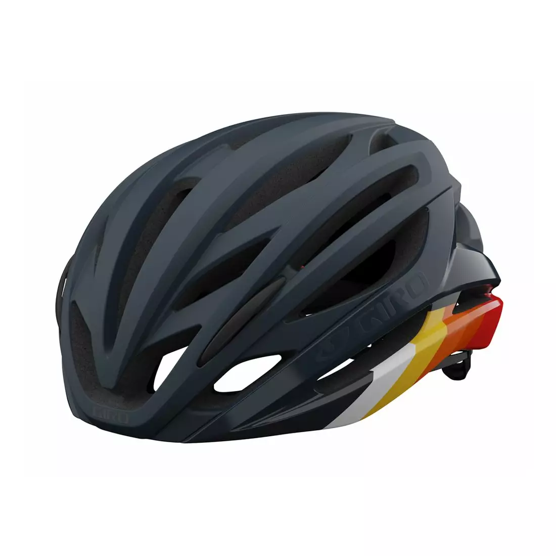 GIRO silniční cyklistická helma SYNTAX INTEGRATED MIPS matte midnight bars GR-7113890