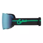 GIRO zimní lyžařské/snowboardové brýle CONTOUR BLUE NEON LIGHTS (VIVID-Carl Zeiss ROYAL 16% S3 + VIVID-Carl Zeiss INFRARED 62% S1) GR-7119512