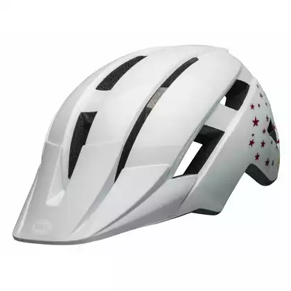 BELL dětská cyklistická helma SIDETRACK II INTEGRATED MIPS white stars BEL-7116434