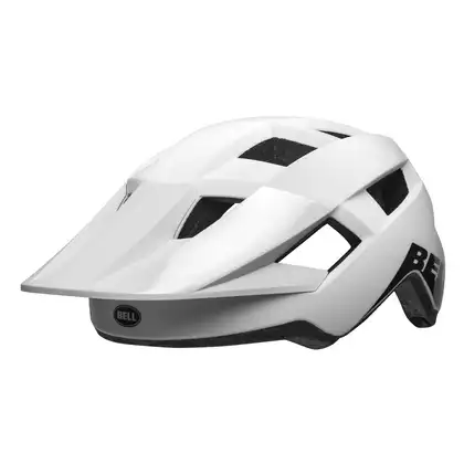 BELL cyklistická helma mtb SPARK INTEGRATED MIPS matte gloss white black BEL-7128854