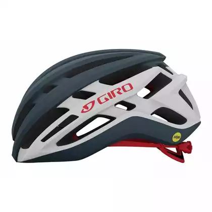 GIRO AGILIS INTEGRATED MIPS helma na silniční kolo, matte portaro gray white red