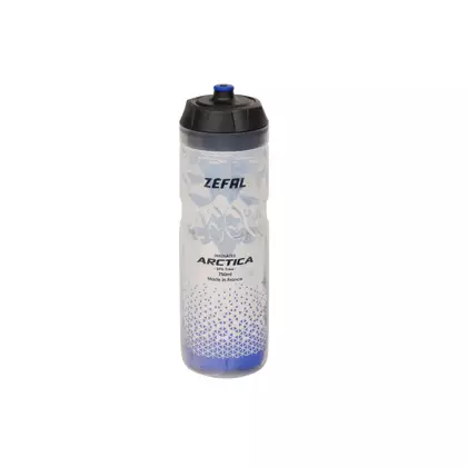 Láhev na termální vodu ZEFAL ARCTICA 75 stříbrná / modrá 0,75L ZF-1671