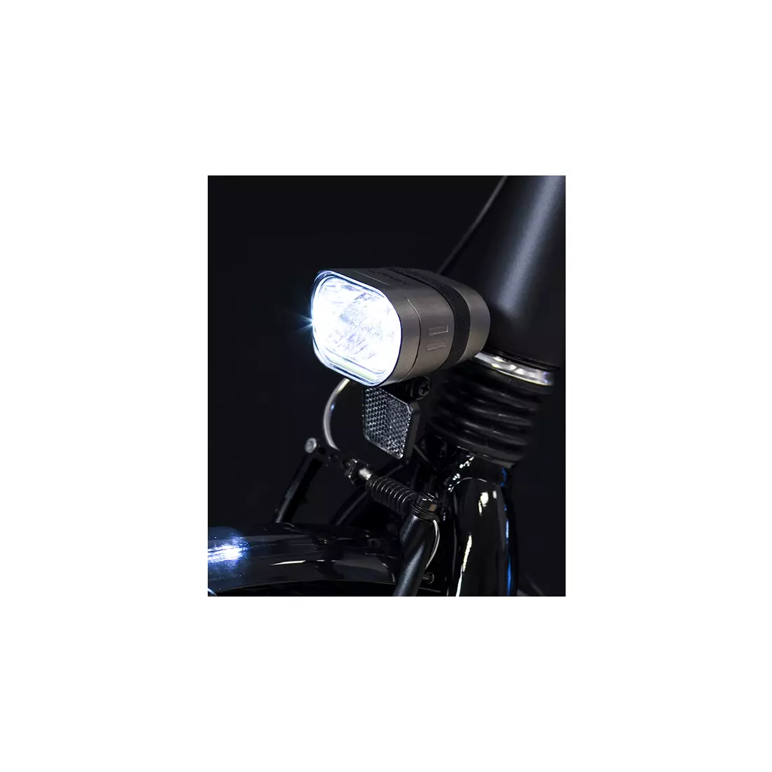 SPANNINGA přední cyklistická lampa e-bike AXENDO 60 XE 200 lumens SNG-H639028