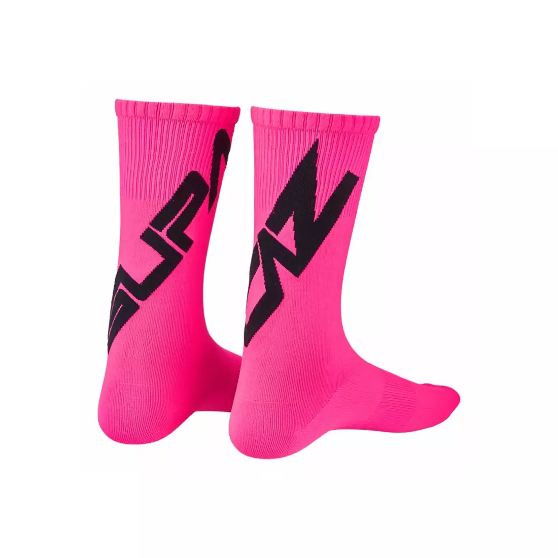 SUPACAZ TWISTED růžové cyklistické ponožky SX-52S