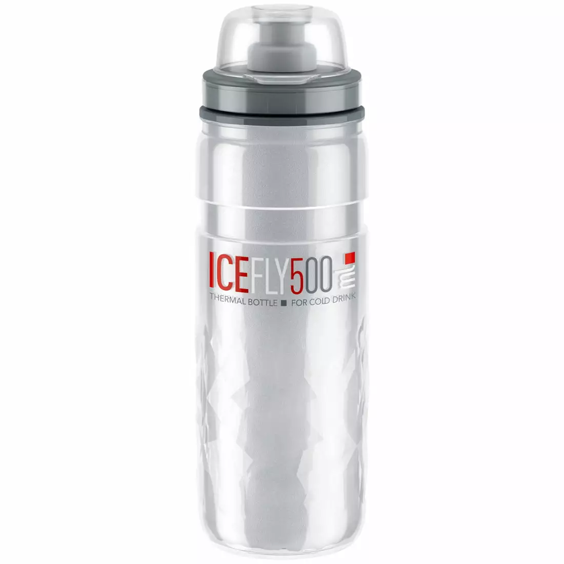 ELITE ICE FLY termolahev na kolo 500 ml, clear