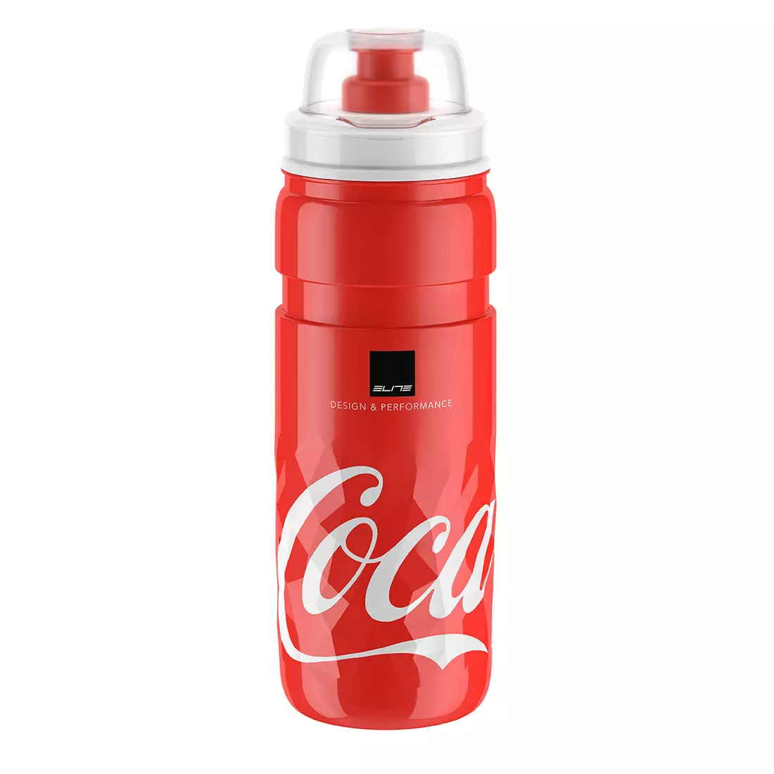 Elitní láhev Ice Fly Coca Cola plná červená 500ml