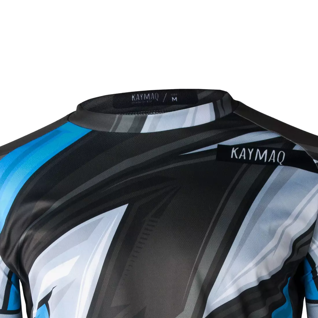 KAYMAQ DESIGN M43 pánský volný MTB cyklistický dres modrý