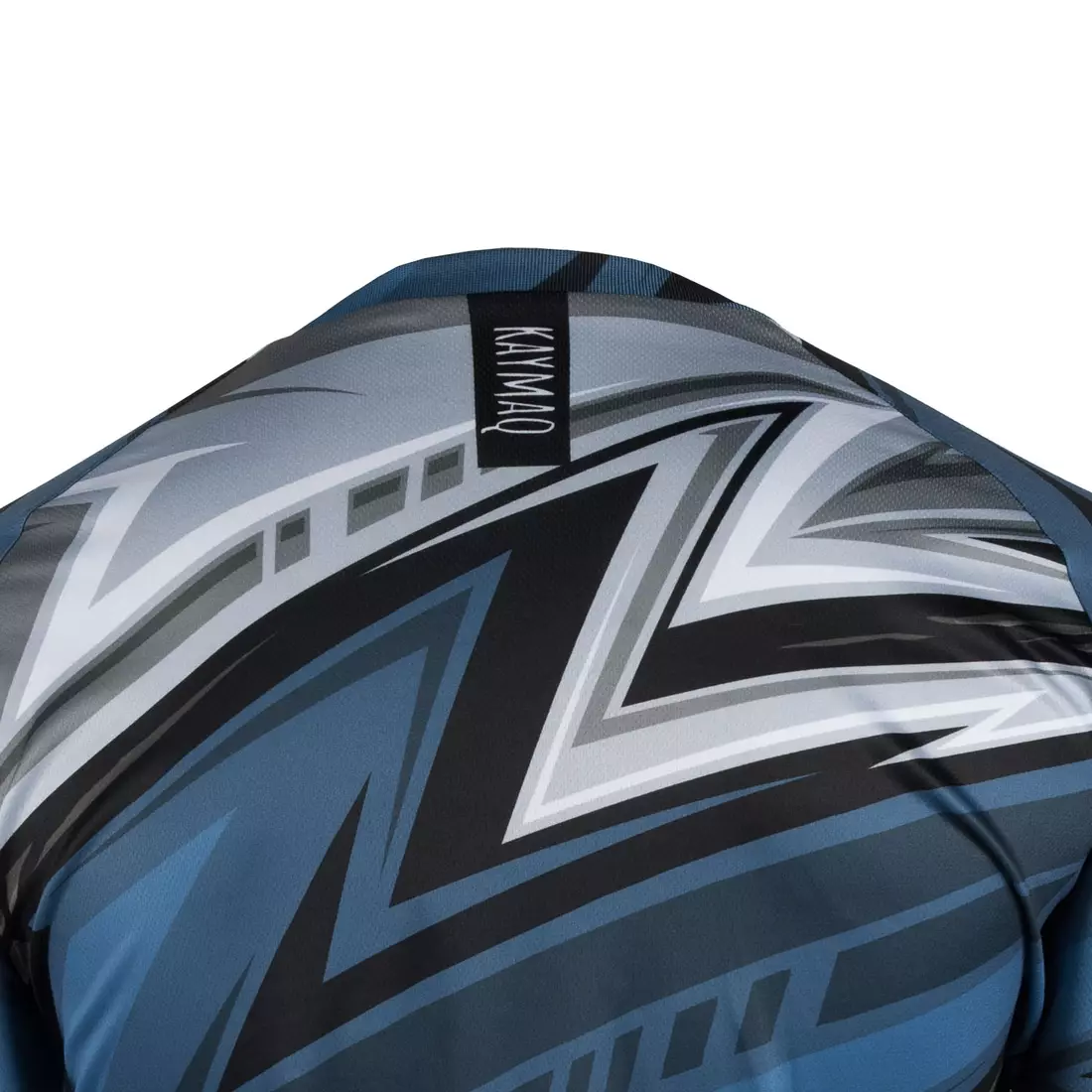 KAYMAQ DESIGN M50 Volné MTB Cyklistické Tričko pro Muže modrý