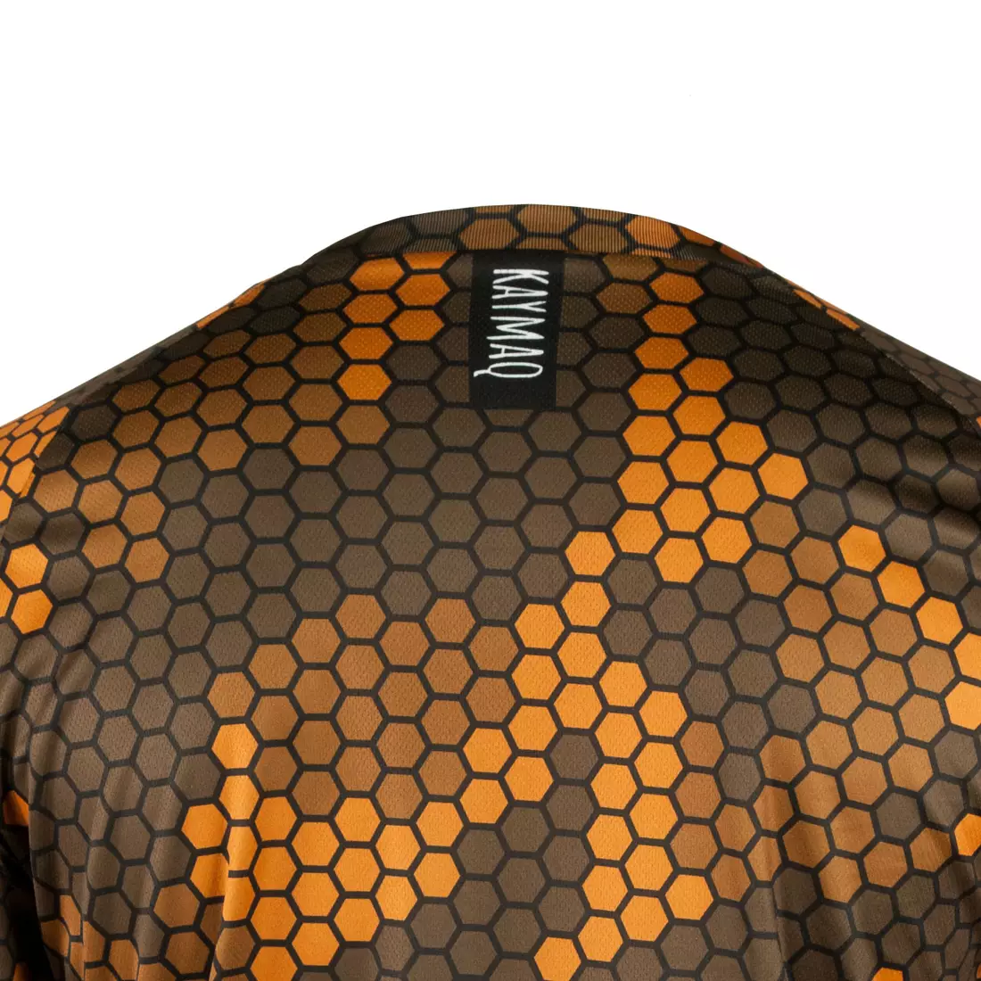 KAYMAQ DESIGN M62 Volné MTB Cyklistické Tričko pro Muže hnědý