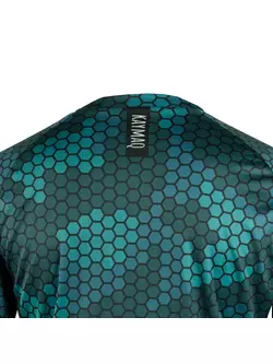 KAYMAQ DESIGN M62 Volné MTB Cyklistické Tričko pro Muže modrý