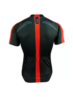 KAYMAQ DESIGN M63 pánský cyklistický dres, krátký rukáv, červená