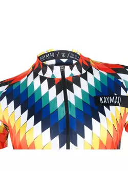 KAYMAQ DESIGN W1-M50 dámský cyklistický dres s krátkým rukávem