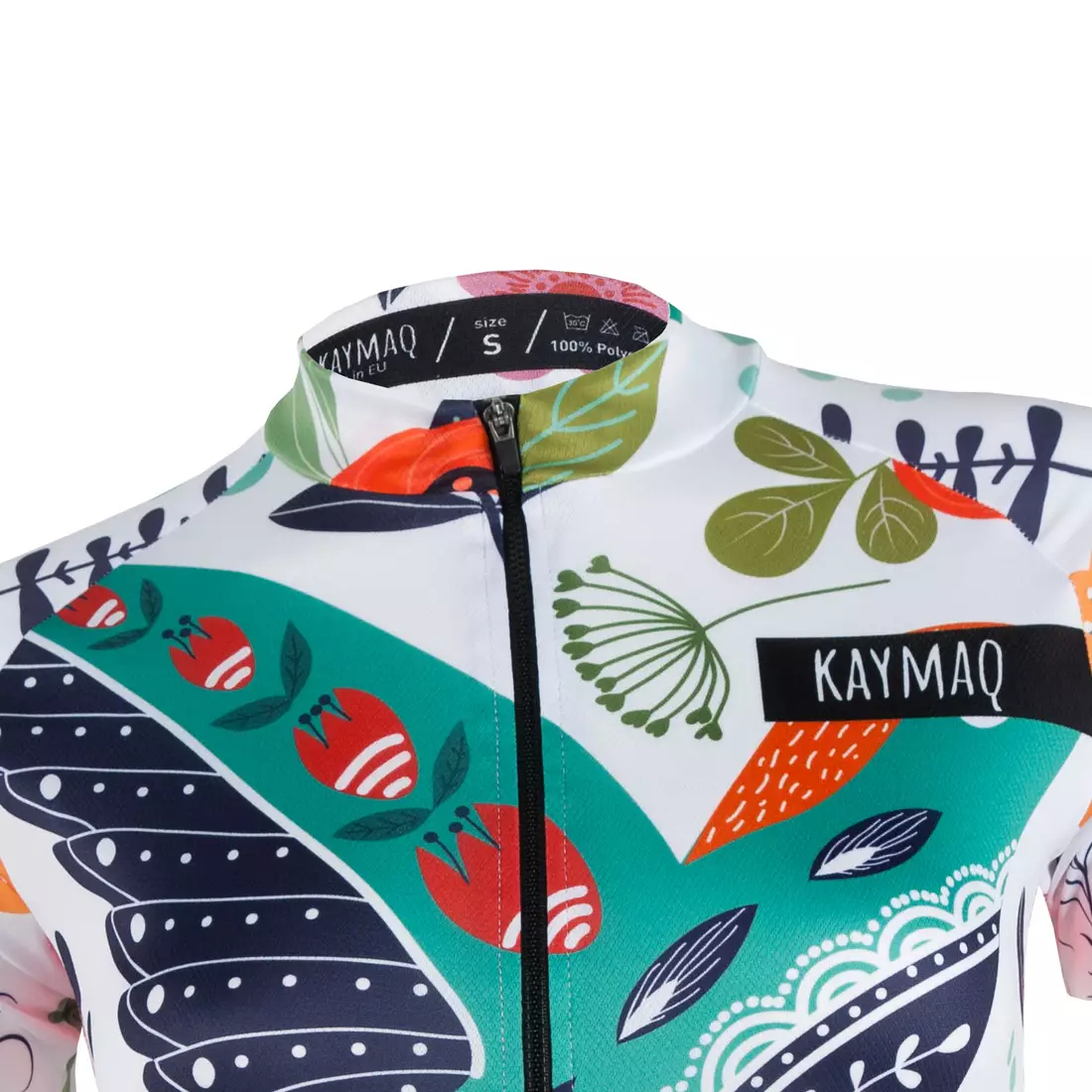 KAYMAQ DESIGN W22 dámský cyklistický dres s krátkým rukávem