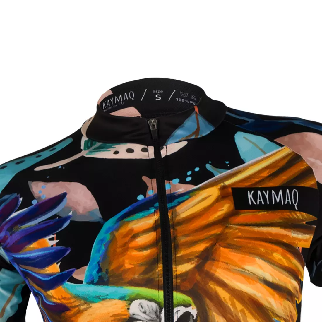 KAYMAQ DESIGN W28 dámský cyklistický dres s krátkým rukávem