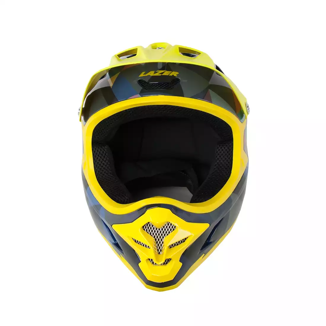 LAZER cyklistická helma fullface PHOENIX+ gloss colour triangles BLC2197887096
