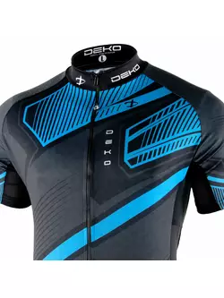 DEKO pánský cyklistický dres s krátkým modrý MNK-001-09