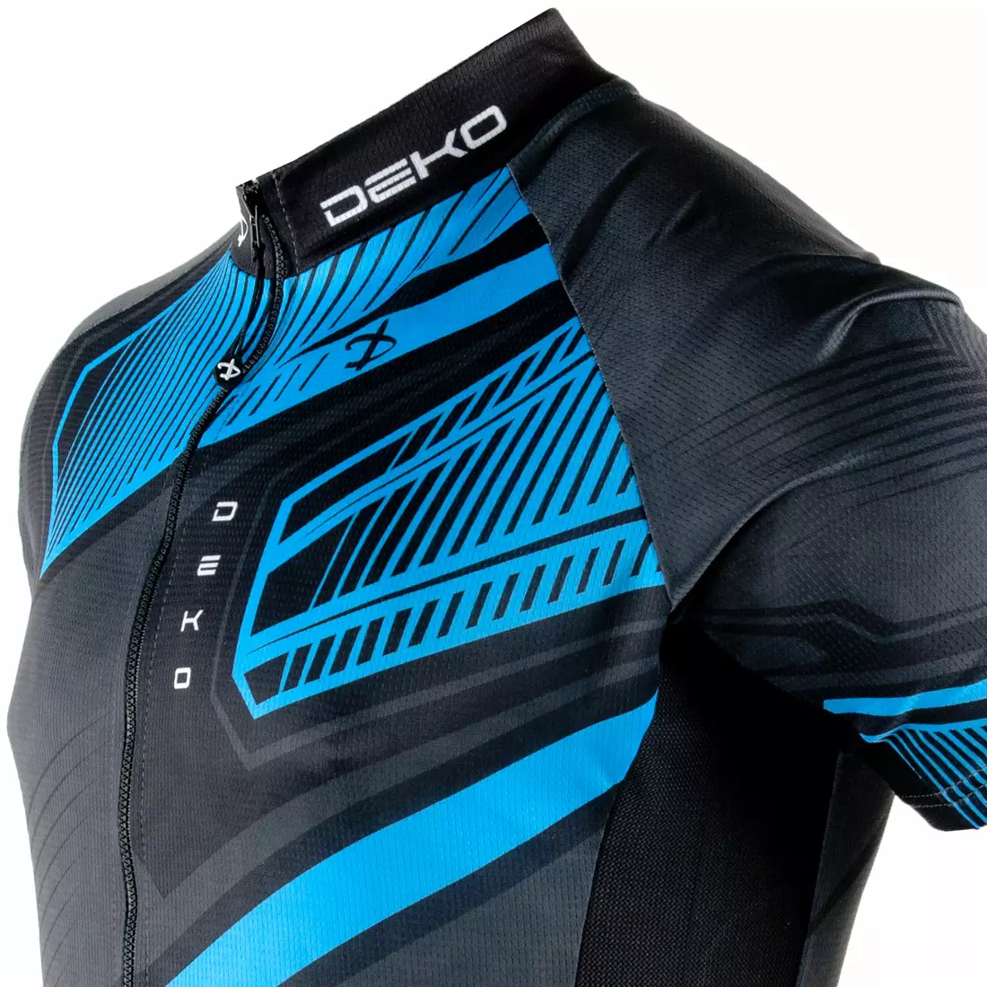 DEKO pánský cyklistický dres s krátkým modrý MNK-001-09