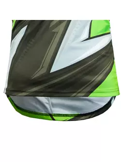 KAYMAQ DESIGN M43 Volné MTB Cyklistické Tričko pro Muže fluor zelená