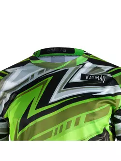KAYMAQ DESIGN M50 pánský volný MTB cyklistický dres. fluor