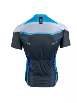 KAYMAQ DESIGN M61 pánský cyklistický dres, krátký rukáv, modrý