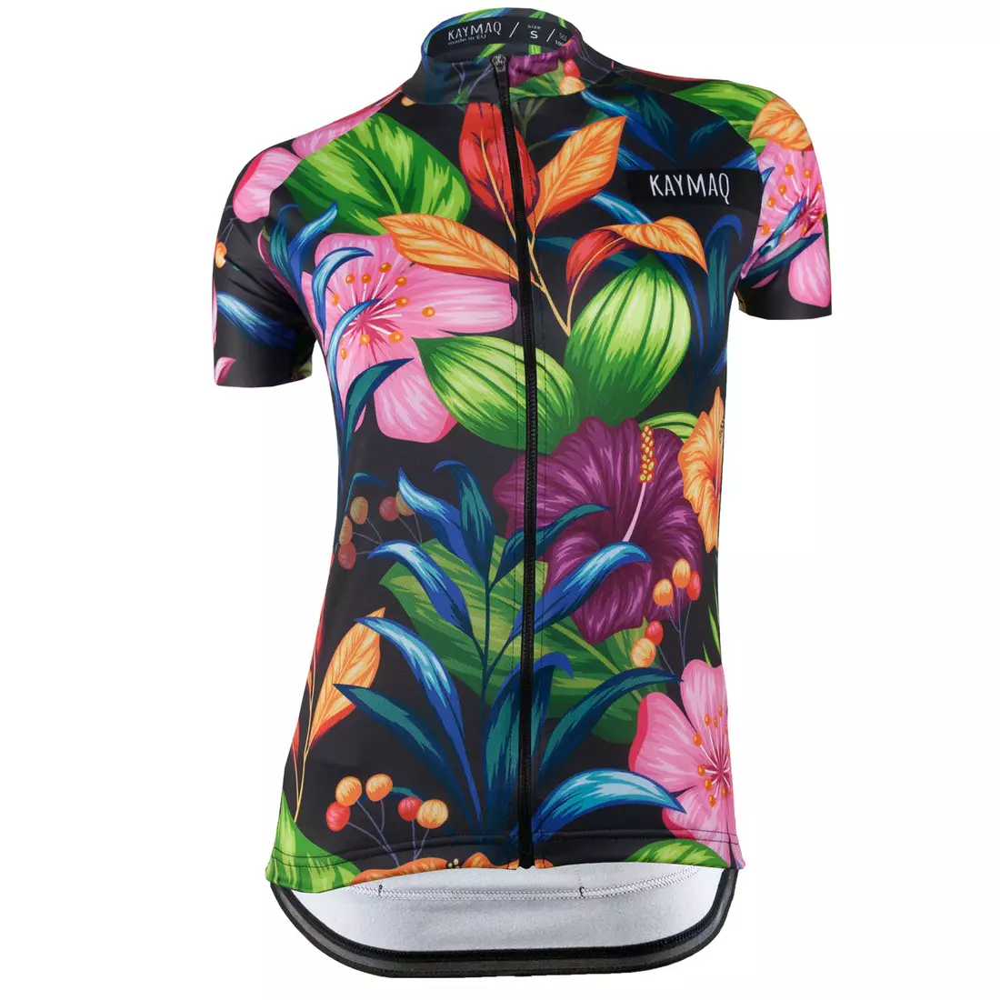 KAYMAQ DESIGN W14 dámský cyklistický dres s krátkým rukávem