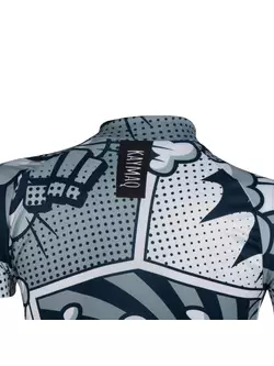 KAYMAQ DESIGN W24 dámský cyklistický dres s krátkým rukávem